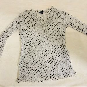 Light Polka Dot Top